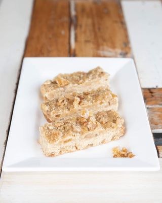 Catering- Ginger and Walnut Slice
