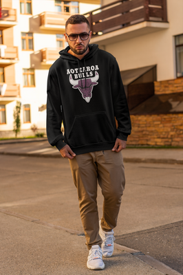 Purple Aotearoa Bulls Black Hoodie