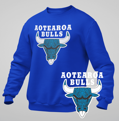 Blue Aotearoa Bulls Blue Sweatshirt