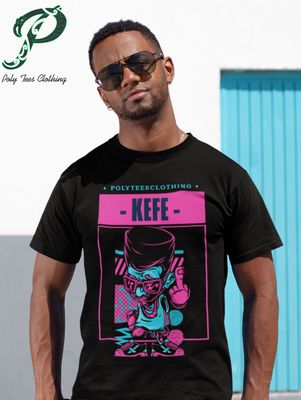 KEFE Black T-Shirt