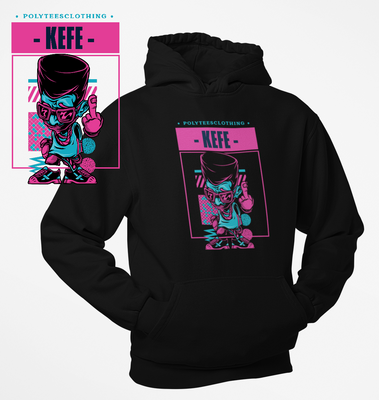 KEFE Black Hoodie