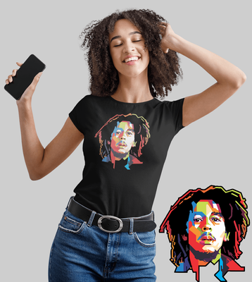 Uncle Bob Graph Womans Black T-shirt