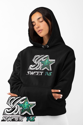 Starter Paua &quot;Sweet As&quot; Black Hoodie Womans