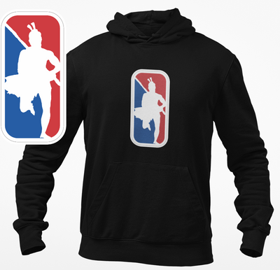 Taiaha NBA Logo Black Hoodie