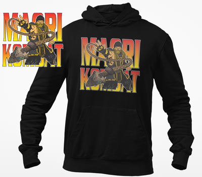 Maori Kombat Black Hoodie