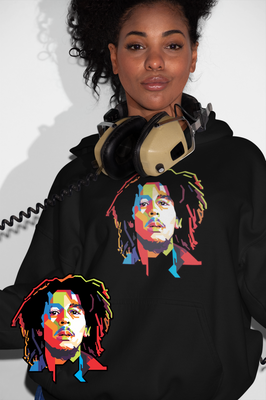 Uncle Bob Graph Black Hoodie Womans