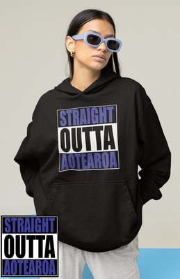 Blue S.O.A Womans Hoodie