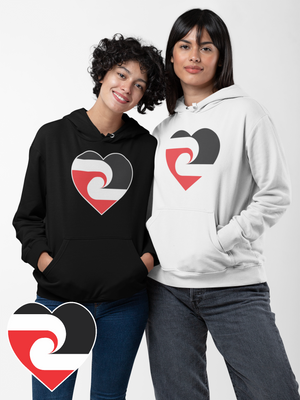 Tino Heart Hoodie Womans