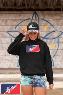 Silver Fern Sports Logo Womans Hoodie