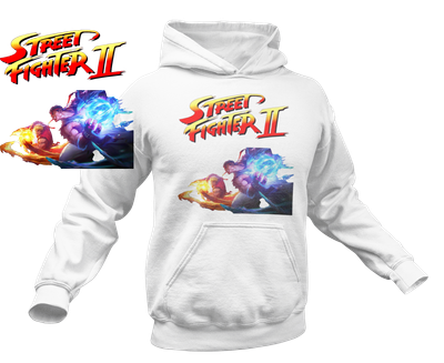 Ryu Vs Ken White Hoodie