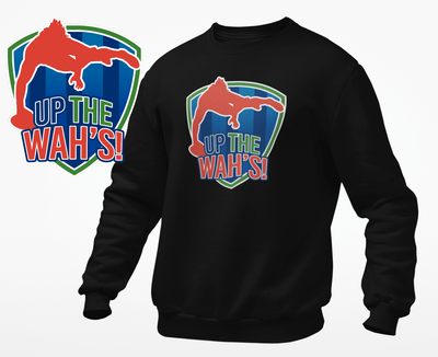 2.0 Up The Wahs Black Sweatshirt