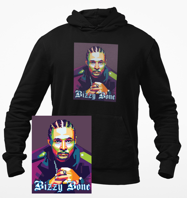 Bizzy Bone Black Hoodie