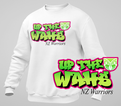 1 Fresh Prince Up The Wahs White Sweatshirt