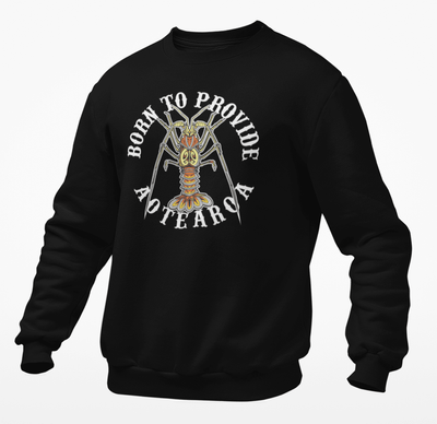 Born To Provide Black Sweatshirt