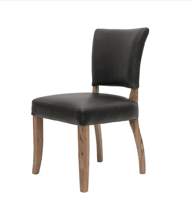 crane leather dining chair