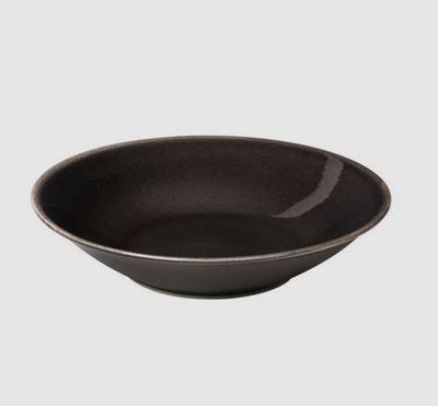 bowl deep dish stoneware nordic coal