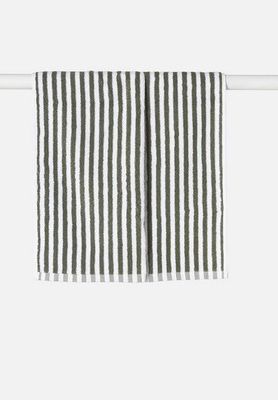 towel bath stripe