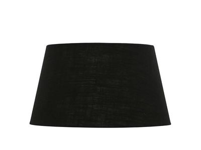 lampshade tapered drum black