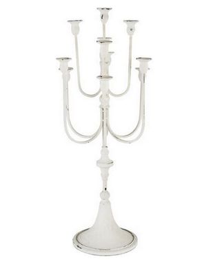 candelabra antique white