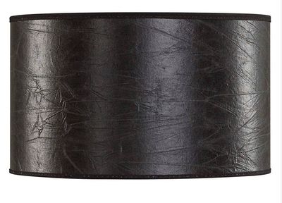leather cylinder lamp shade