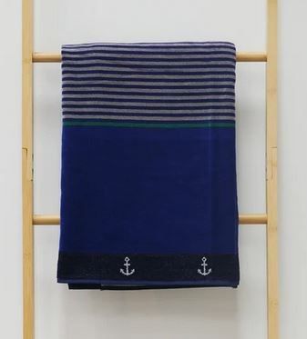 beach towel admiral blue