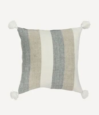 marine stripe cushion