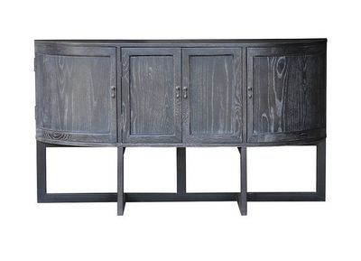 carlton black oak cabinet