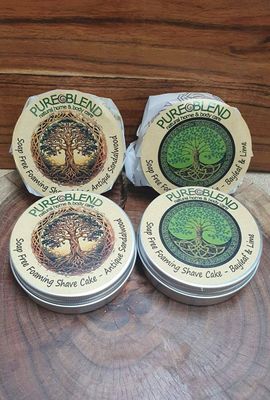 SOAP FREE FOAMING SHAVE CAKE