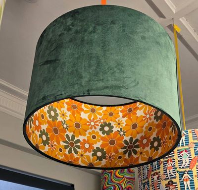 Velvet Bloom Lampshade