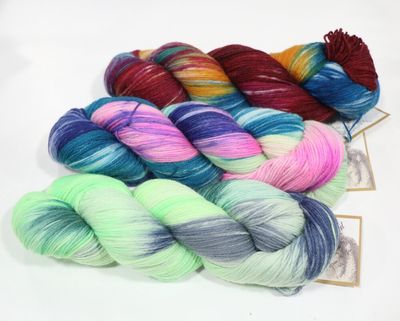 Countrywide Hand Painted Sock Yarn - 4 Ply