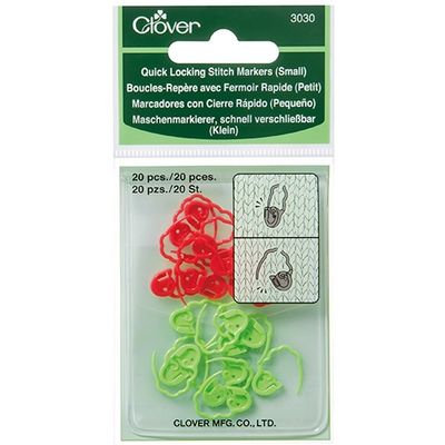 Clover Locking Stitch Markers Quick
