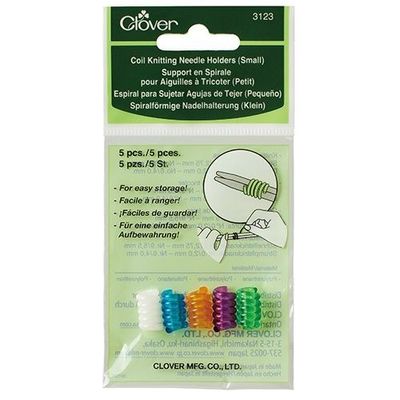 Clover Knitting Needle Holders Coil &ndash; Small