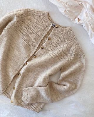 Anker's Cardigan - My Size - PetiteKnit Pattern
