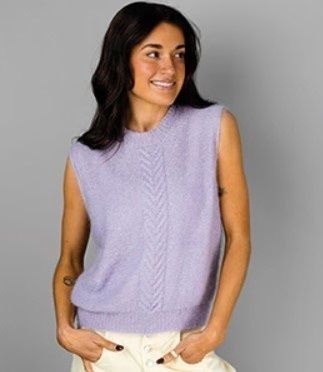 Alpaca Yarns 1411 Whisper Staghorn Vest