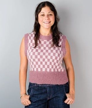 Alpaca Yarns 3303 Halo Two Tone Vest