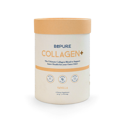 Be Pure Collagen+ Vanilla Powder 390g