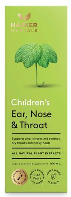 Harker Herbals Children&#039;s Ear, Nose &amp; Throat 150ml