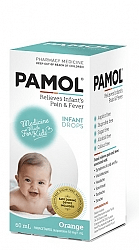 Pamol Infant Drops Colour Free 60ml