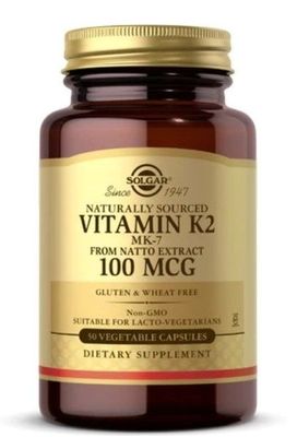 Solgar Vitamin K2 50 Capsules