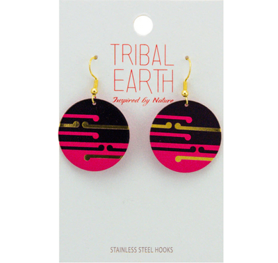 Womens / Earrings / Pink Sunrise /