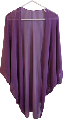 Womens / Tops / Leigh Shrug Cape / Purple