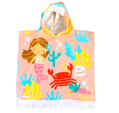 Baby Girls / Russell Swim / Seaside Towel Cape / Pink