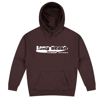 Unisex / LB Hoodies / Long Beach 26 / Dark Chocolate
