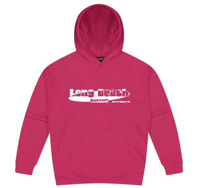 Unisex / LB Hoodies / Long Beach 26 / Hot Pink