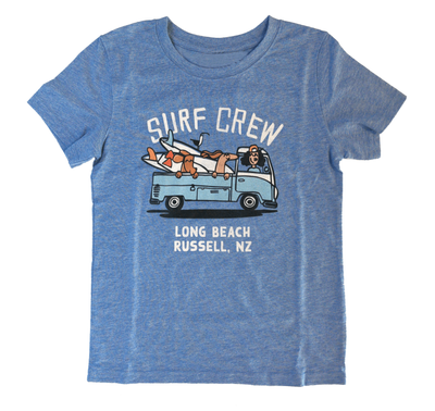 Boys / Kids LB Ts / Surf Crew / Light Blue Marle