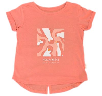 Girls / Kids KR Ts / Penguin Window / Dark Coral