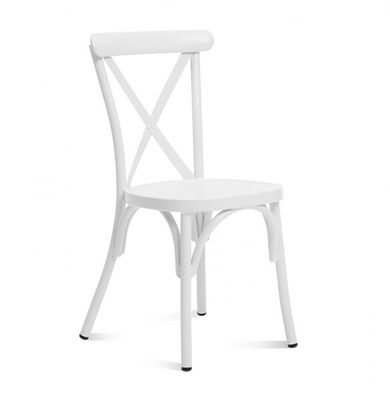 White crossback chair