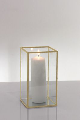 Gold candle box medium