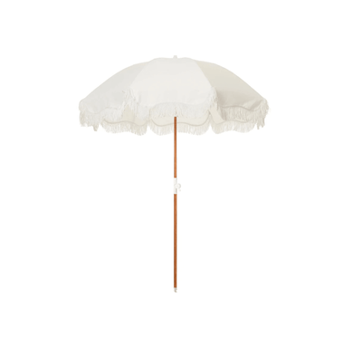 White tassel umbrella