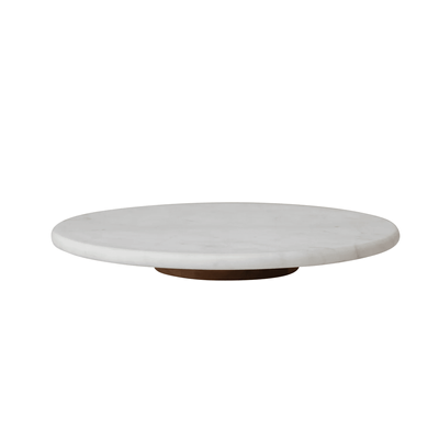 Large marble cake stand / platter
